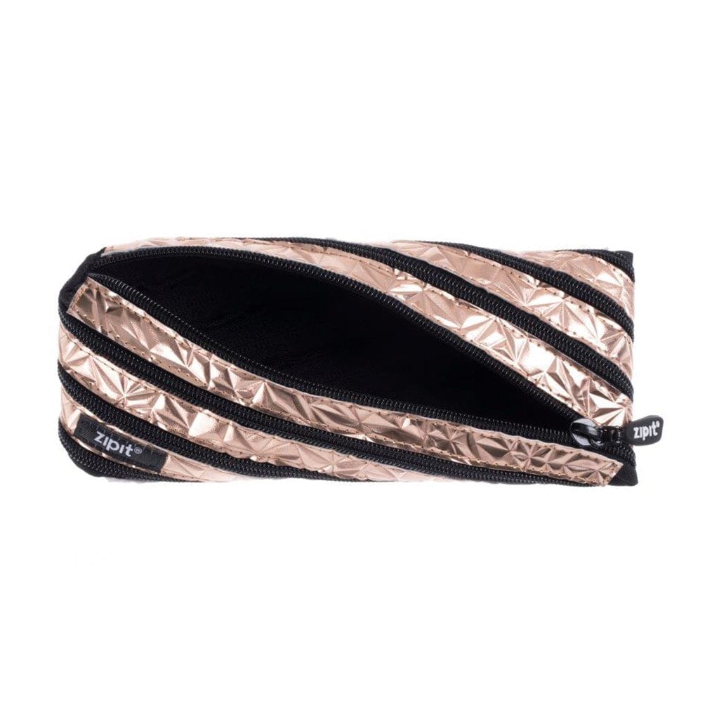 Zipit Usa Metallic Pouch in Rosegold - Little Miss Muffin Children & Home
