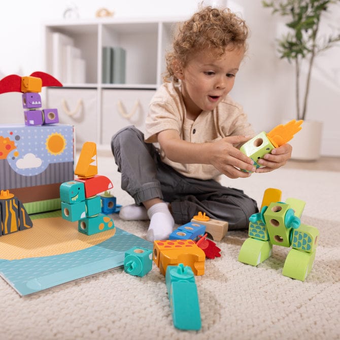 Wooden Dinosaurs Play Set