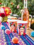 Talking Tables Talking Tables Boho Frida Kahlo 12oz Party Cups Pack of 12 - Little Miss Muffin Children & Home