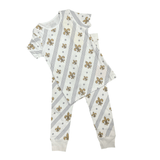 Little Hometown Little Hometown Fleur De Lis Pajamas - Little Miss Muffin Children & Home