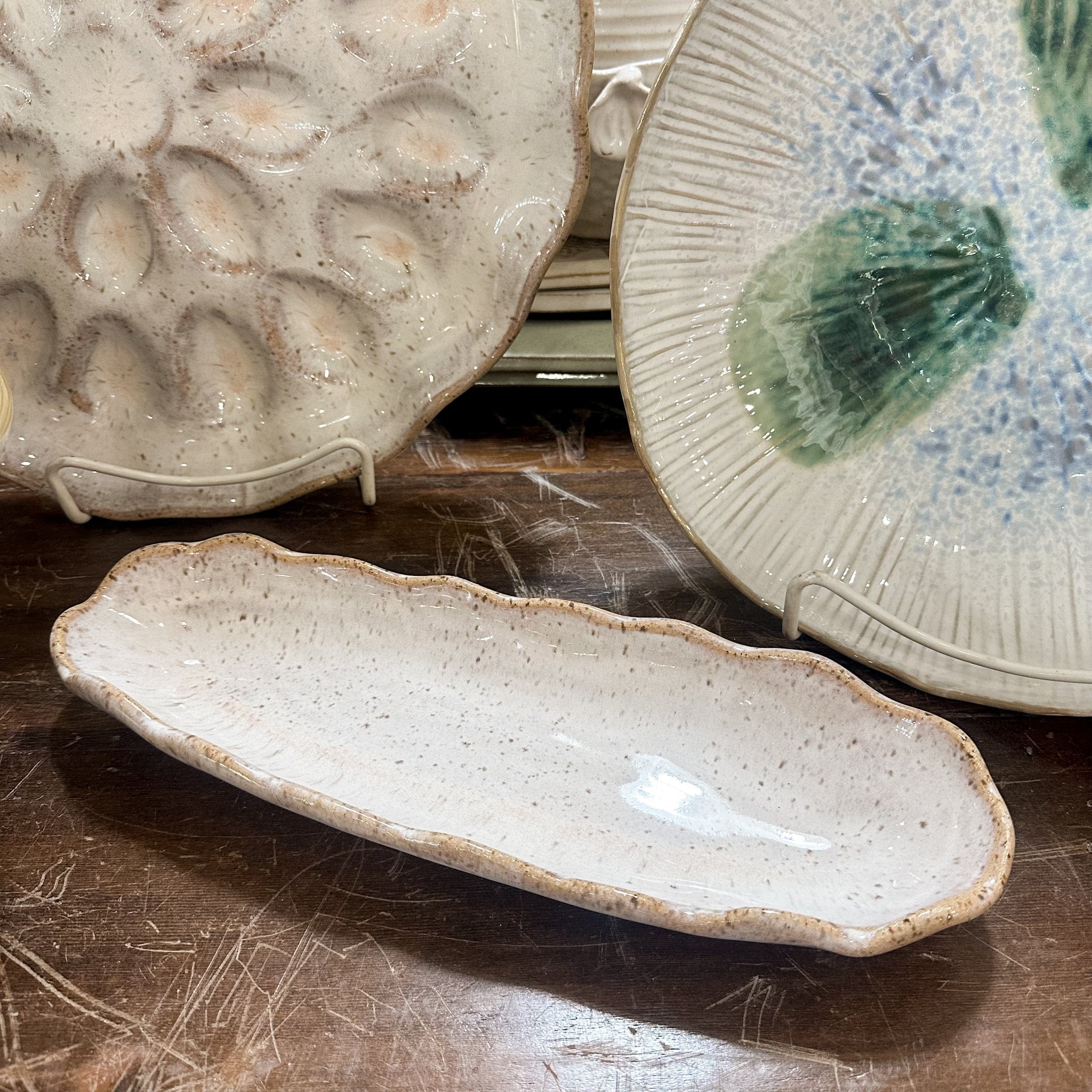 Chantilly Flirty Edge Olive Dish