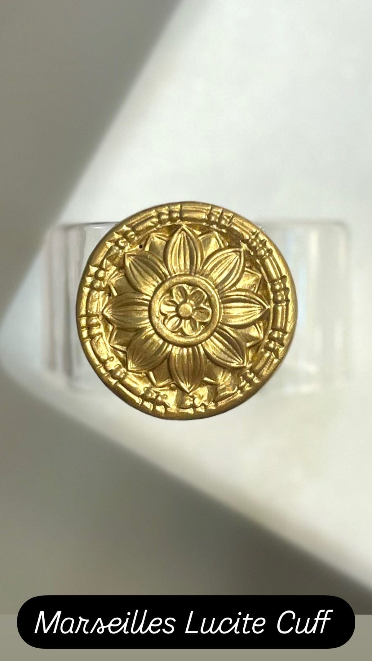 Carol Cassisa Carol Cassisa Marseilles Lucite Cuff - Little Miss Muffin Children & Home