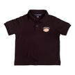 Whereable Art Geaux Saints Youth Short Sleeve Polo in Black - Little Miss Muffin Children & Home