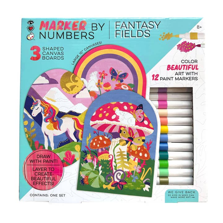 Marker By Number - Fantasy Fields