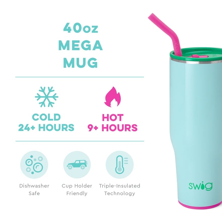 Swig Life Swig Life Prep Rally Mega Mug (40oz) - Little Miss Muffin Children & Home