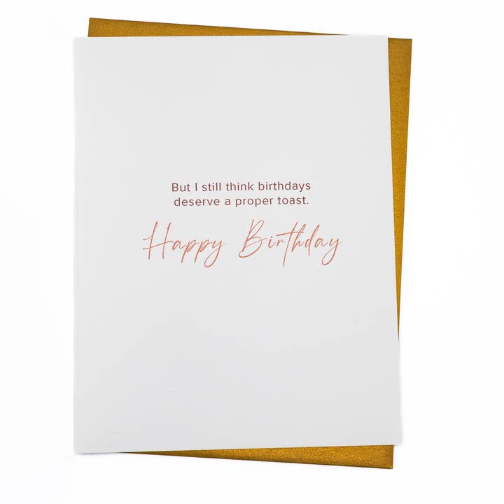 'You Can Call Me Old Fashioned' Birthday Card