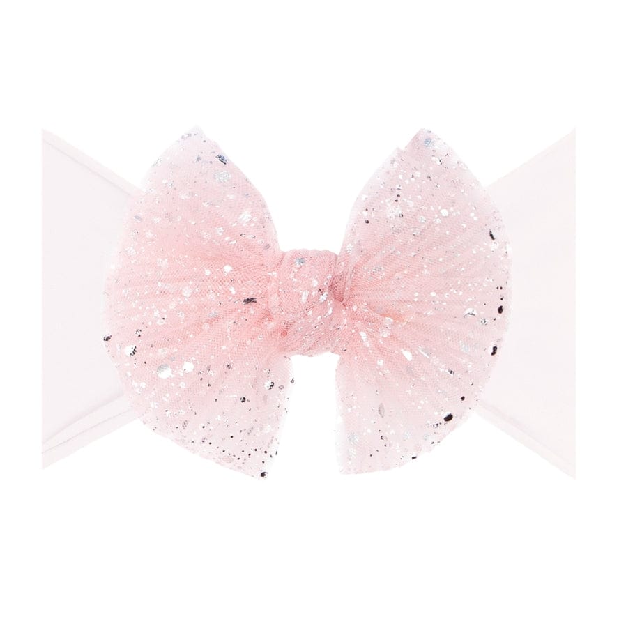 Baby Bling Bows Tulle FAB® Soft Nylon Headband with Tulle Bow - Little Miss Muffin Children & Home