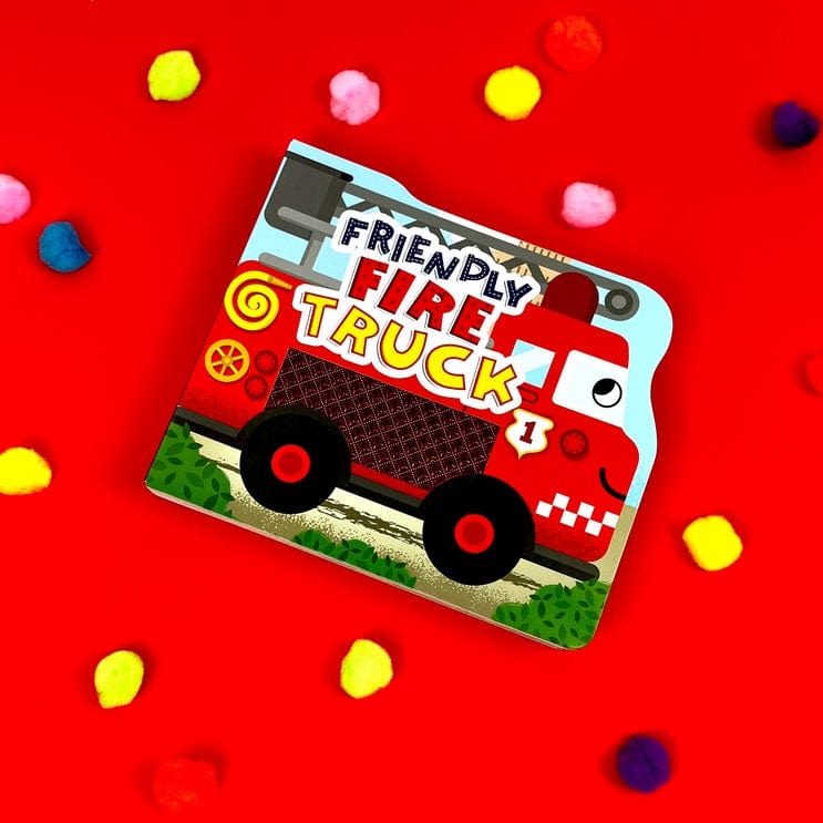 Little Hippo Books Friendly Fire Truck - Little Miss Muffin Children & Home