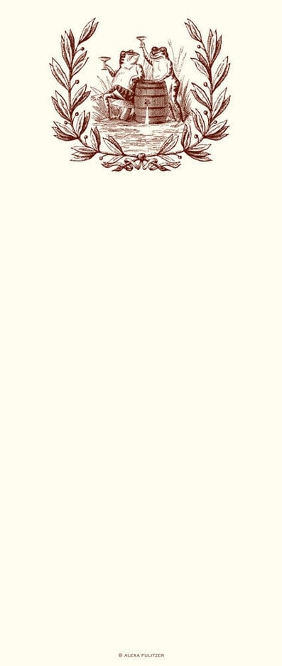 Alexa Pulitzer Alexa Pulitzer Champagne Toads Long Pad - Little Miss Muffin Children & Home