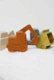 Marlowe & Co Construction Mold Free Silicone Bath Toy Set