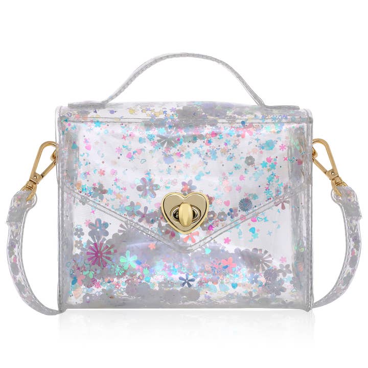 Carrying Kind Carrying Kind Gussie Handbag in Crystal - Little Miss Muffin Children & Home