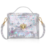 Carrying Kind Gussie Handbag in Crystal