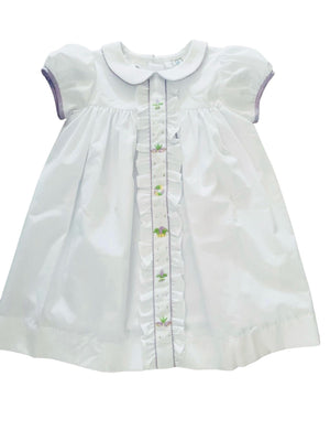 Lulu Bebe Lulu Bebe Mardi Gras Embroidered Molly Dress - Little Miss Muffin Children & Home