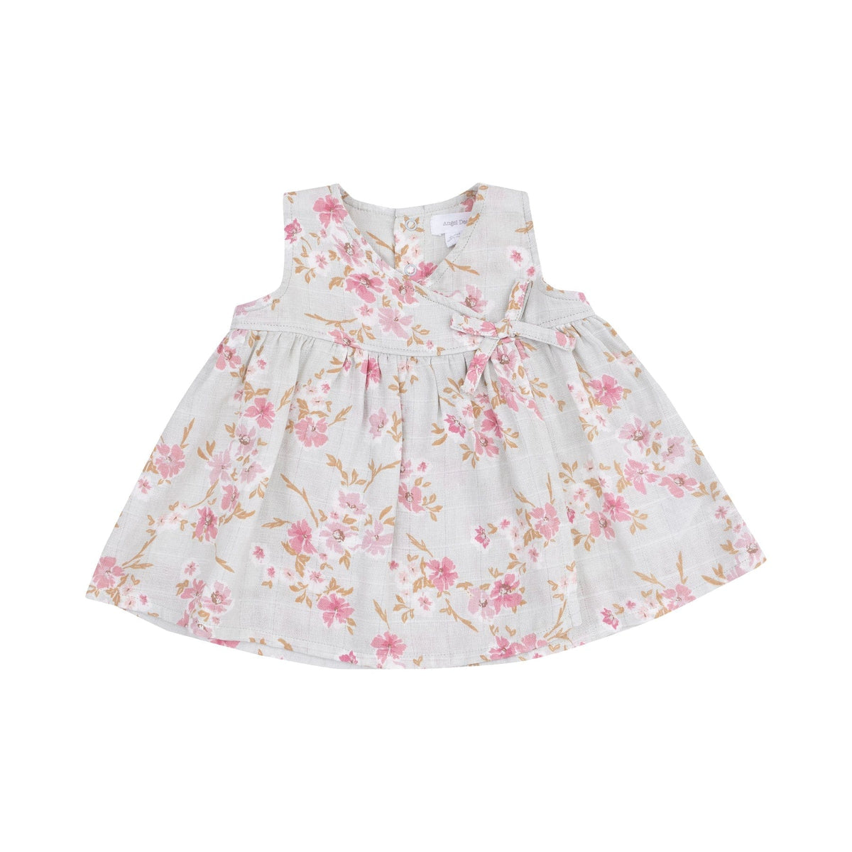 Angel Dear Angel Dear Pink Phlox Floral Kimono Dress & Bloomer - Little Miss Muffin Children & Home