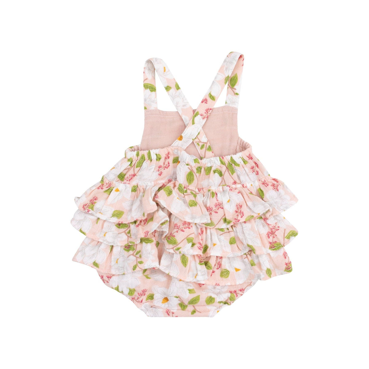 Angel Dear Angel Dear Magnolias Ruffle Sunsuit - Little Miss Muffin Children & Home