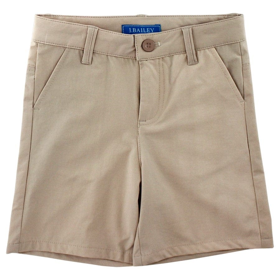 Bailey Boys Club Shorts in Khaki - Little Miss Muffin Children & Home