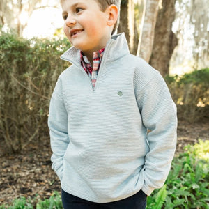 Bailey Boys Bailey Boys Glenn Half Zip Pullover -Lake - Little Miss Muffin Children & Home