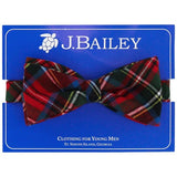 Bailey Boys Wales Plaid Johnny Bow Tie