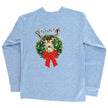 Bailey Boys Bailey Boys Long Sleeve Logo Tee -Christmas Buck/H. Blue - Little Miss Muffin Children & Home