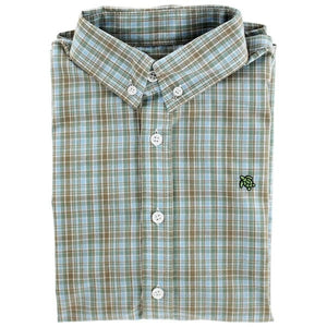 Bailey Boys Bailey Boys Roscoe Button Down Shirt -Brownstone - Little Miss Muffin Children & Home