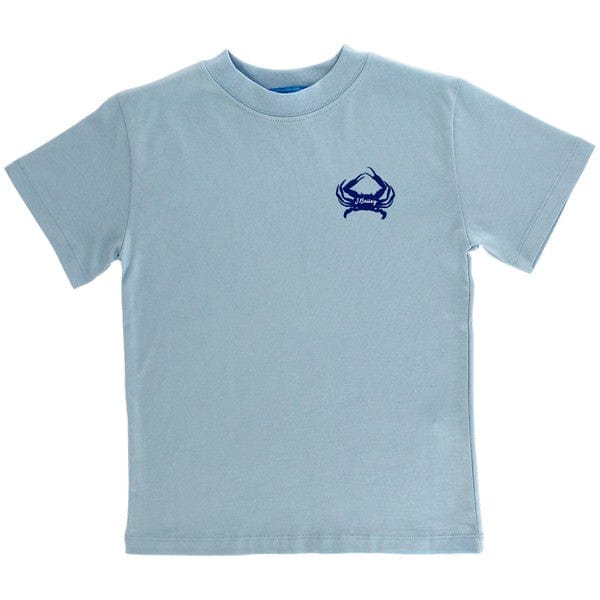 Bailey Boys Bailey Boys Logo Tee, Crab on Bayberry - Little Miss Muffin Children & Home