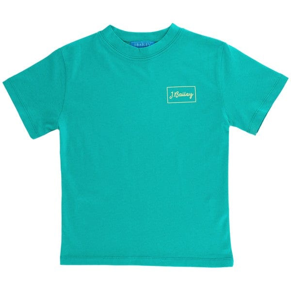 Bailey Boys Bailey Boys Logo Tee, Lobster on Jewel - Little Miss Muffin Children & Home