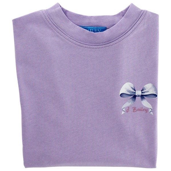 Bailey Boys Bailey Boys Girls Logo Tee, Ice Cream on Lilac - Little Miss Muffin Children & Home