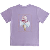 Bailey Boys Girls Logo Tee, Ice Cream on Lilac