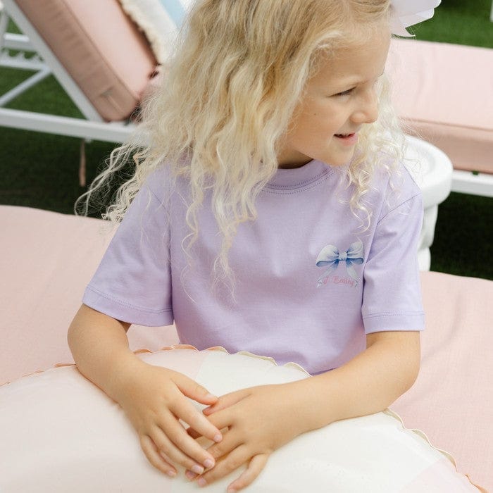 Bailey Boys Bailey Boys Girls Logo Tee, Ice Cream on Lilac - Little Miss Muffin Children & Home