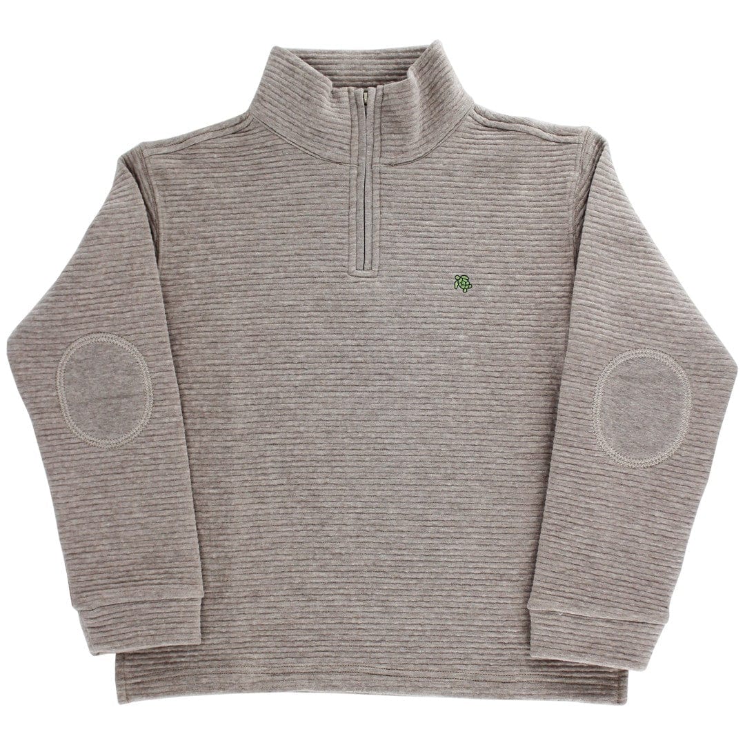Bailey Boys Glenn Half Zip Pullover in Almond - Little Miss Muffin Children & Home