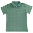 Bailey Boys Henry Short Sleeve Performance Polo, Fish on Green - Little Miss Muffin Children & Home