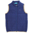 Bailey Boys Quilted Vest in Navy - Little Miss Muffin Children & Home