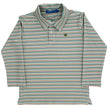 Boys' Harvest Striped Long Sleeve Performance Polo