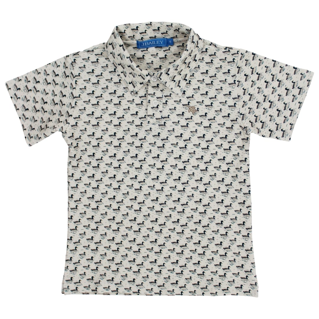 Henry Performance Short Sleeve Polo with Mallards