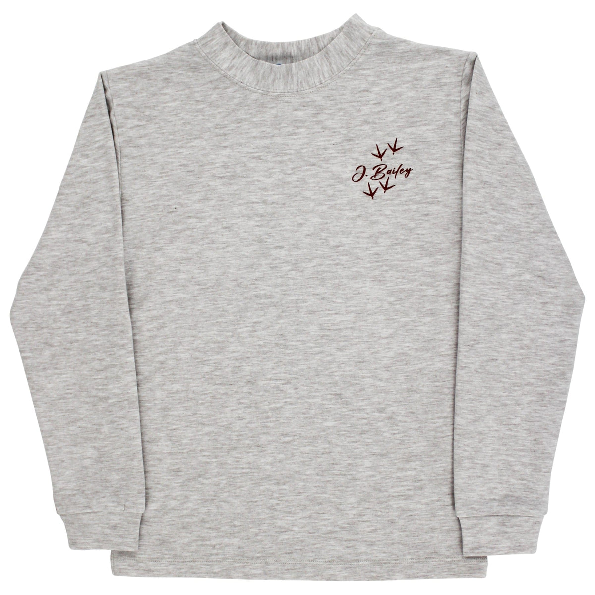 Long Sleeve Logo Tee, Turkey on Oatmeal