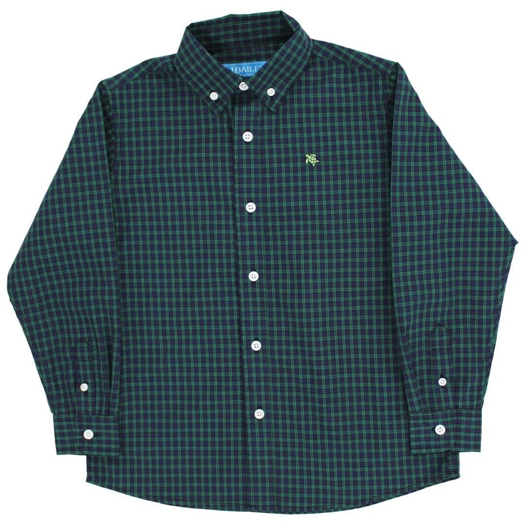 Roscoe Button Down Shirt in Sterling