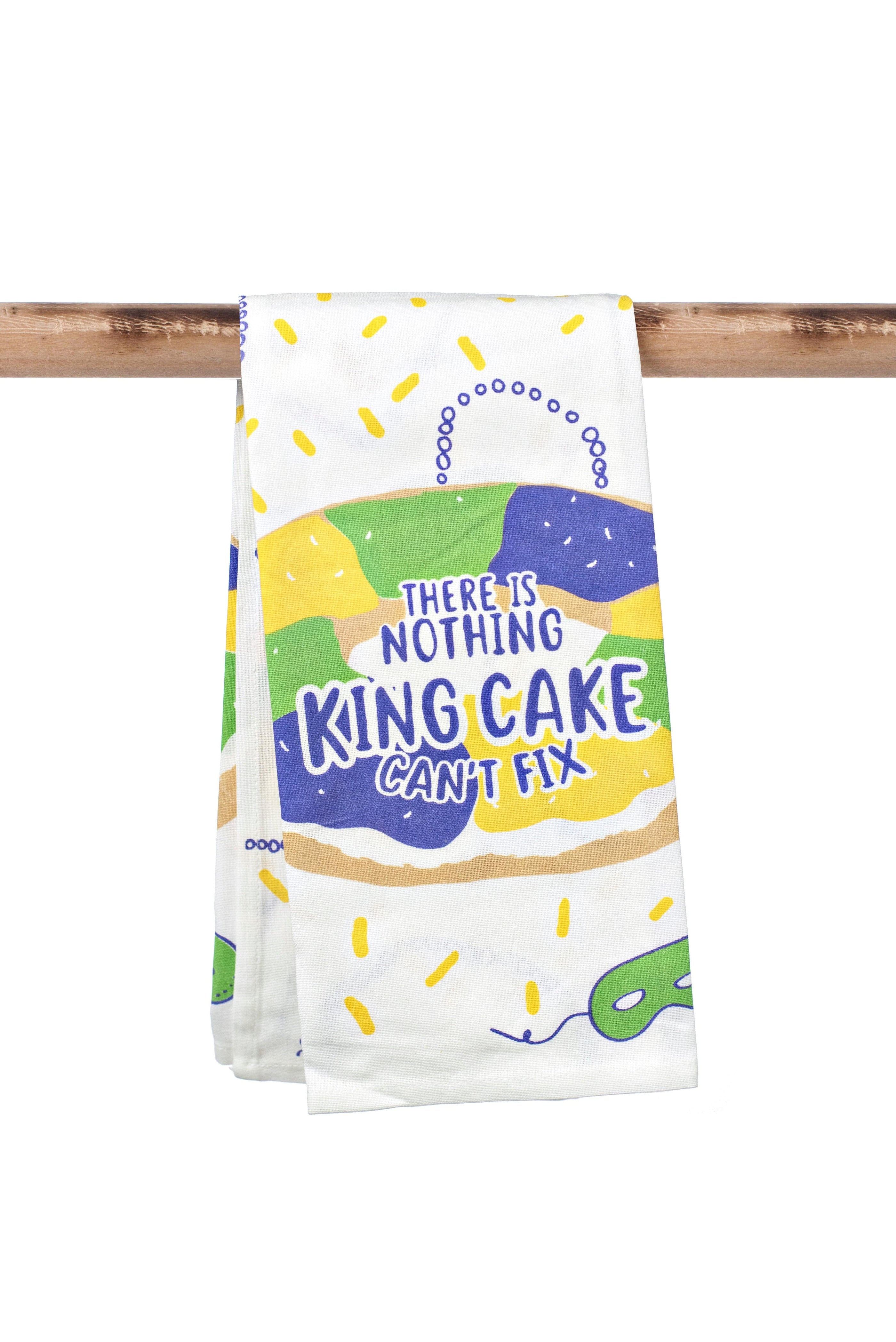 The Parish Line The Parish Line Kitchen Towel Nothing King Cake Cant Fix - Little Miss Muffin Children & Home