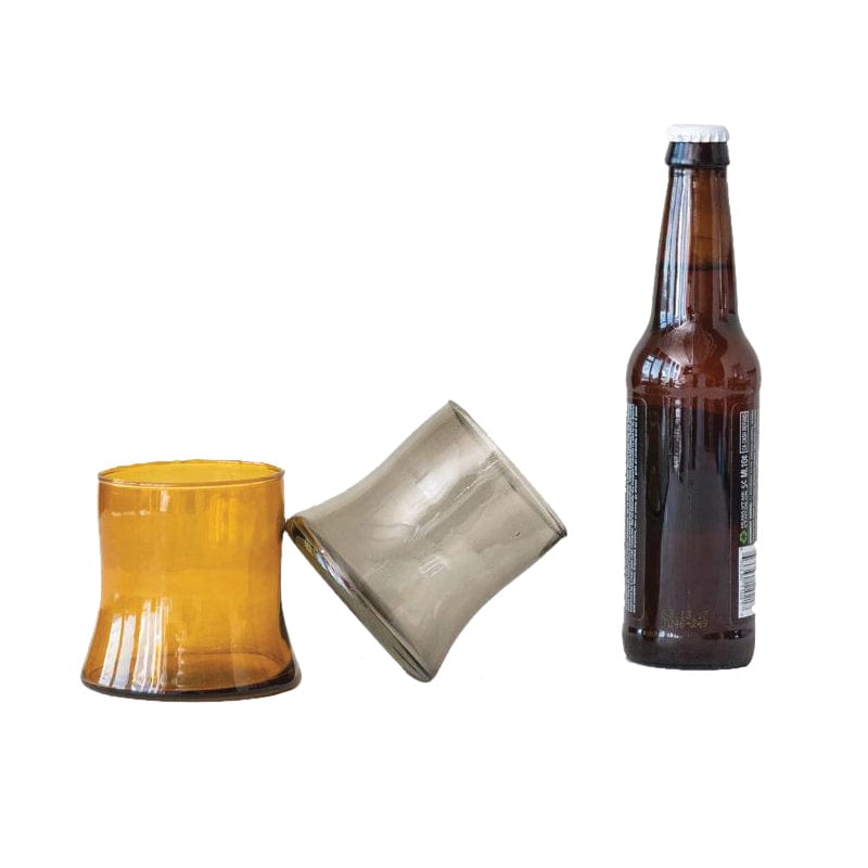 Creative Co-op Creative Co-op 10oz Drinking Glass, Smoke Color - Little Miss Muffin Children & Home