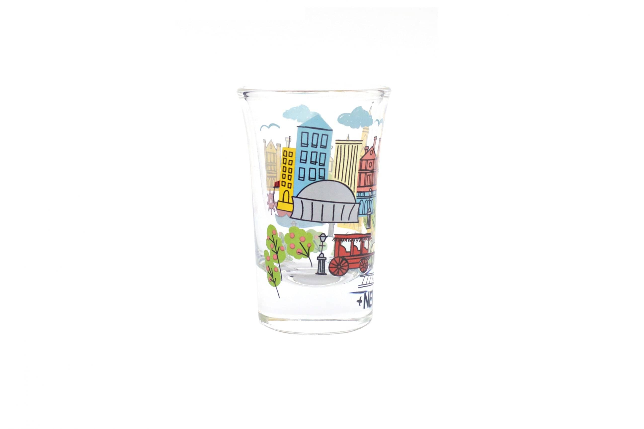 The Parish Line The Parish Line Colorful Quarter Shot Glass - Little Miss Muffin Children & Home