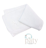 Paty, Inc. Paty Receiving Blanket with No Bow - Little Miss Muffin Children & Home