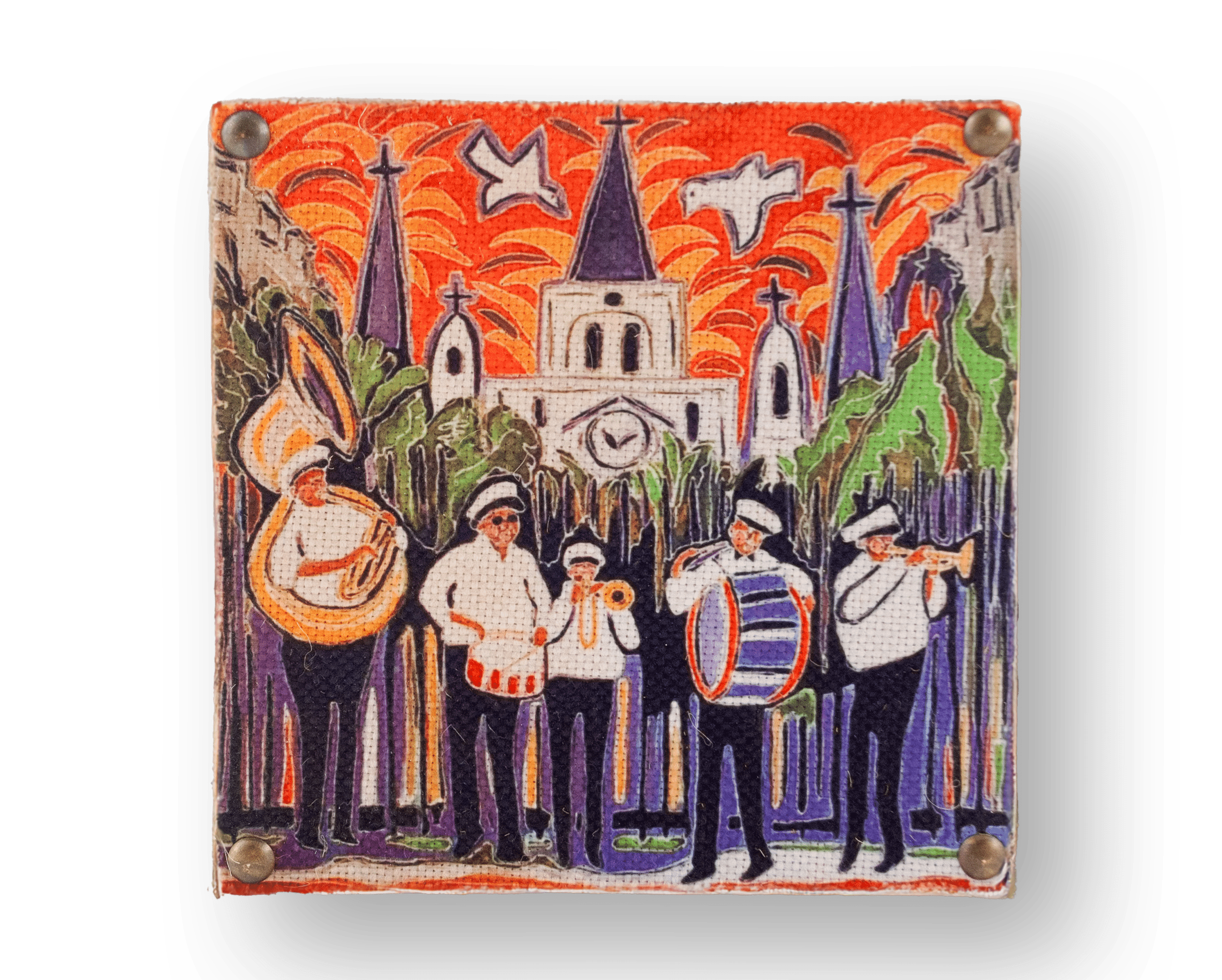 The Parish Line The  Parish Line Band in Front of Cathedral Art Block - Little Miss Muffin Children & Home