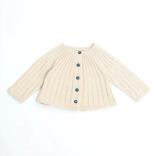 Viverano Organic Comfort Viverano Organic Comfort 107199 Milan Ribbed Cardigan - Little Miss Muffin Children & Home