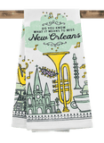 The Parish Line The Parish Line New Do You Know What It Means to Miss New Orleans Kitchen Towel - Little Miss Muffin Children & Home