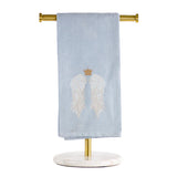 The Royal Standard Crown Jewel Wings Hand Towel Ice/Gray/Gold 20x28