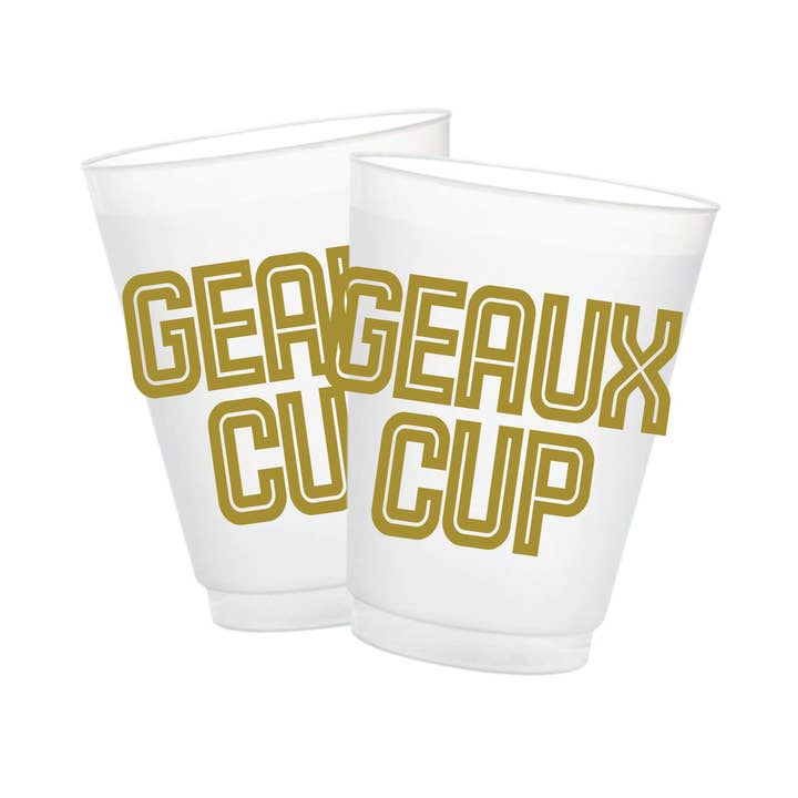 Southern Soiree GEAUX Cup Frosted Cups - Little Miss Muffin Children & Home