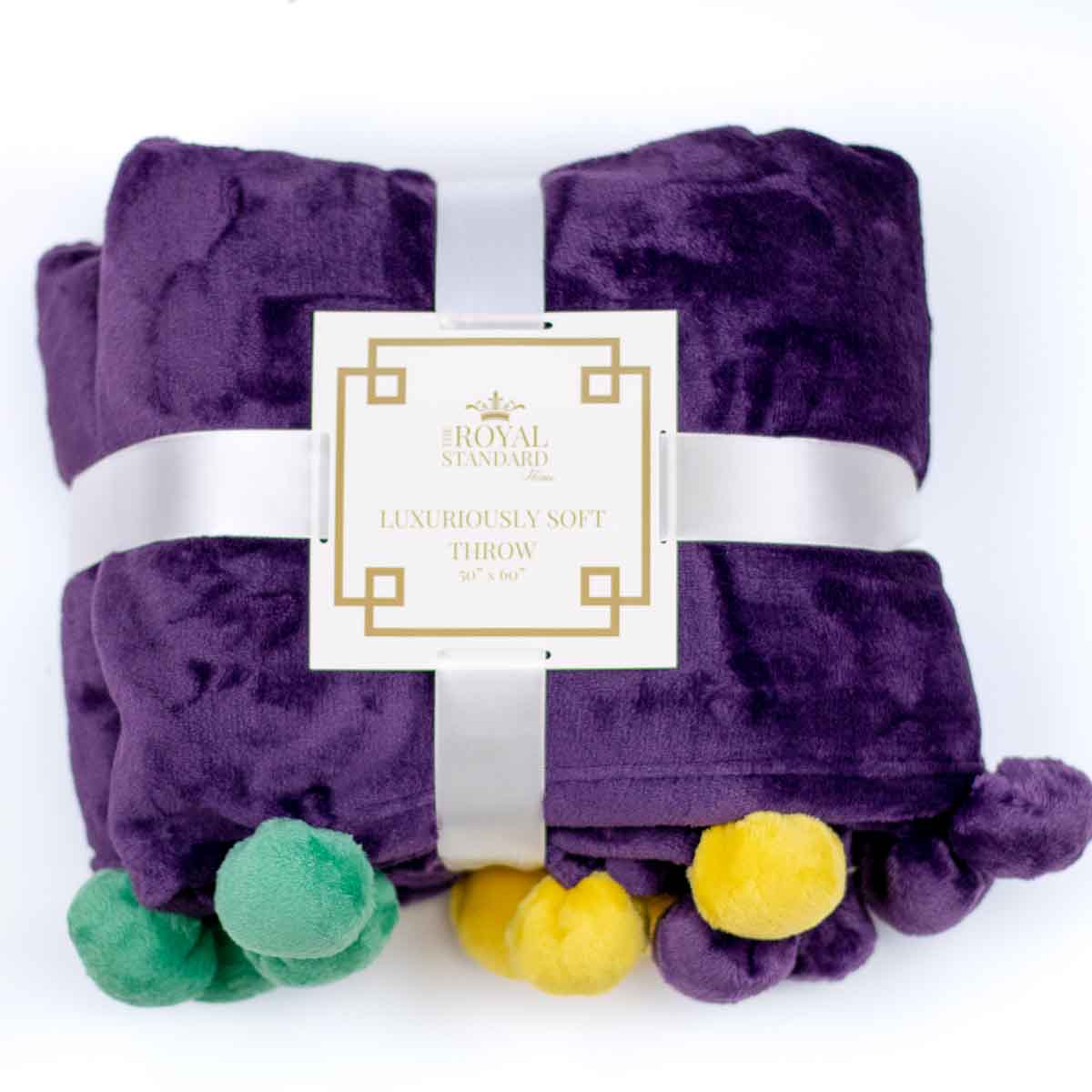 The Royal Standard The Royal Standard Cozy Pom Pom Throw - Little Miss Muffin Children & Home