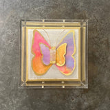 Dana Manly Art Dana Manly Art Watercolor Butterfly in Shadowbox - Little Miss Muffin Children & Home