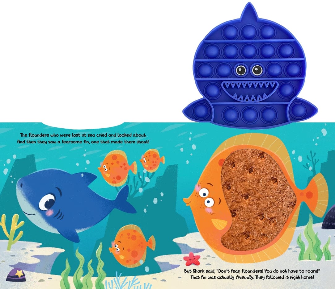 Little Hippo Books Little Shark - Your Sensory Fidget Friend - Little Miss Muffin Children & Home
