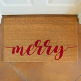 The Royal Standard The Royal Standard Merry Coir Doormat - Little Miss Muffin Children & Home