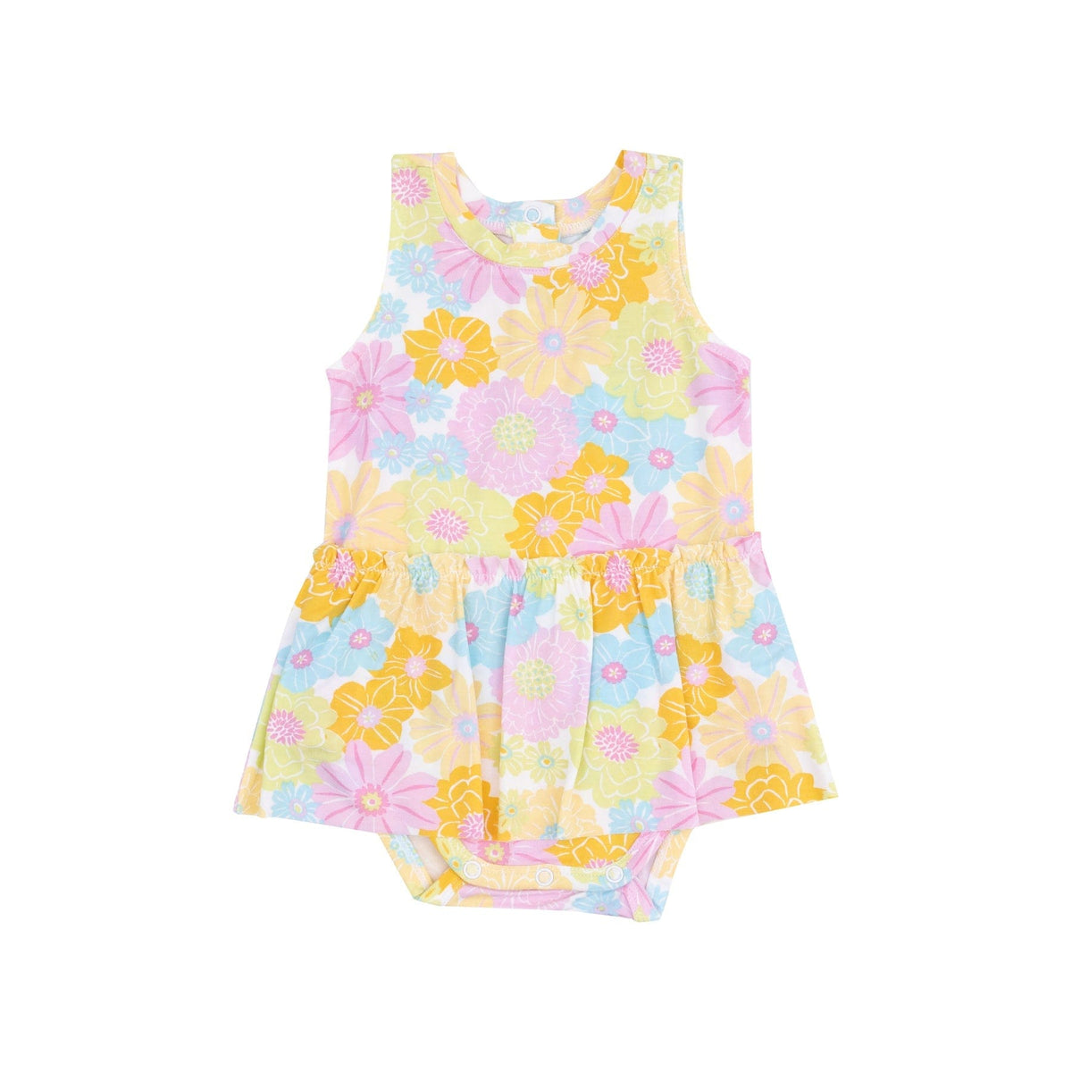 Angel Dear Angel Dear Sunny Dahlias Bodysuit with Skirt - Little Miss Muffin Children & Home